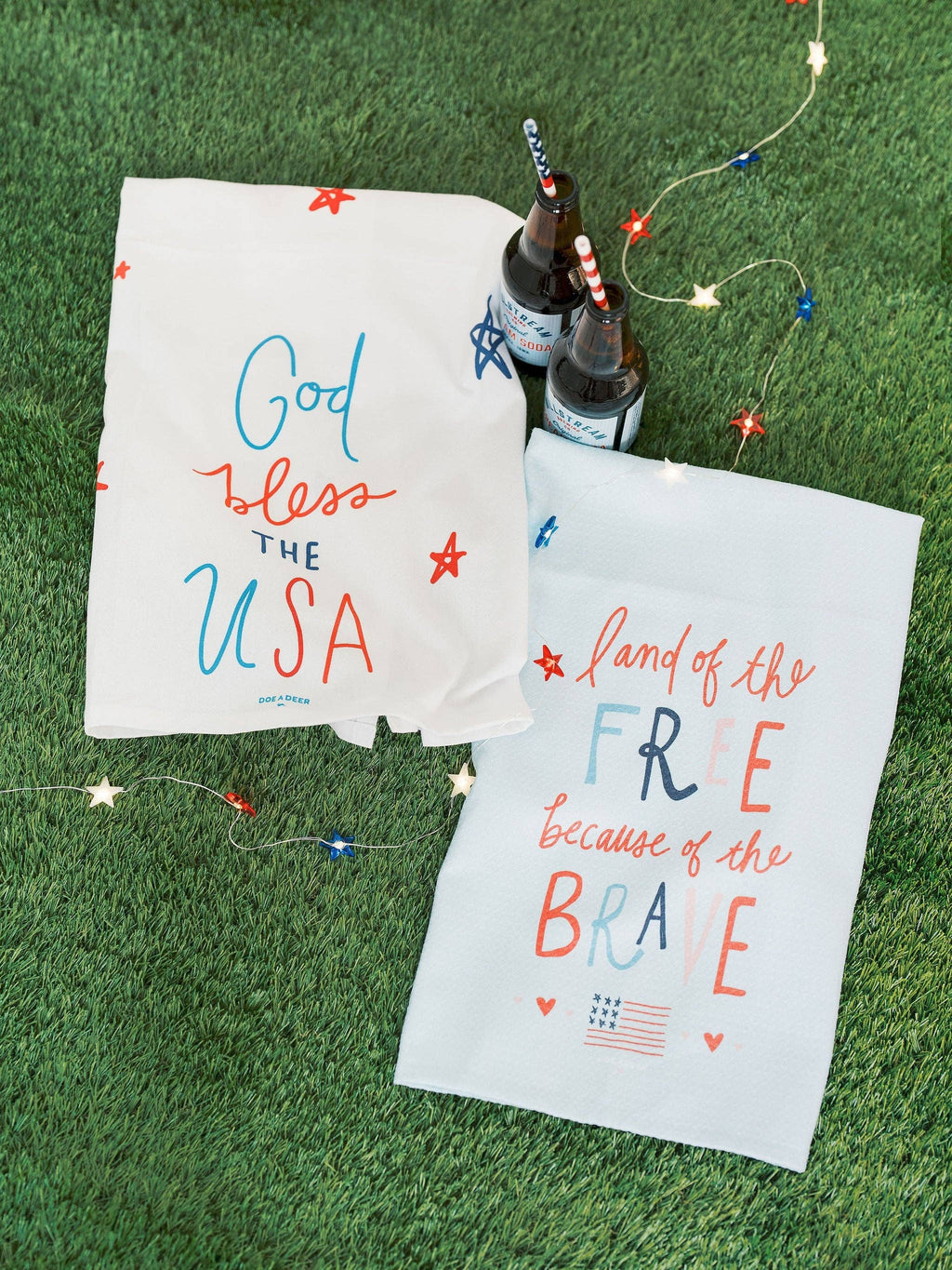 God Bless The USA Towel