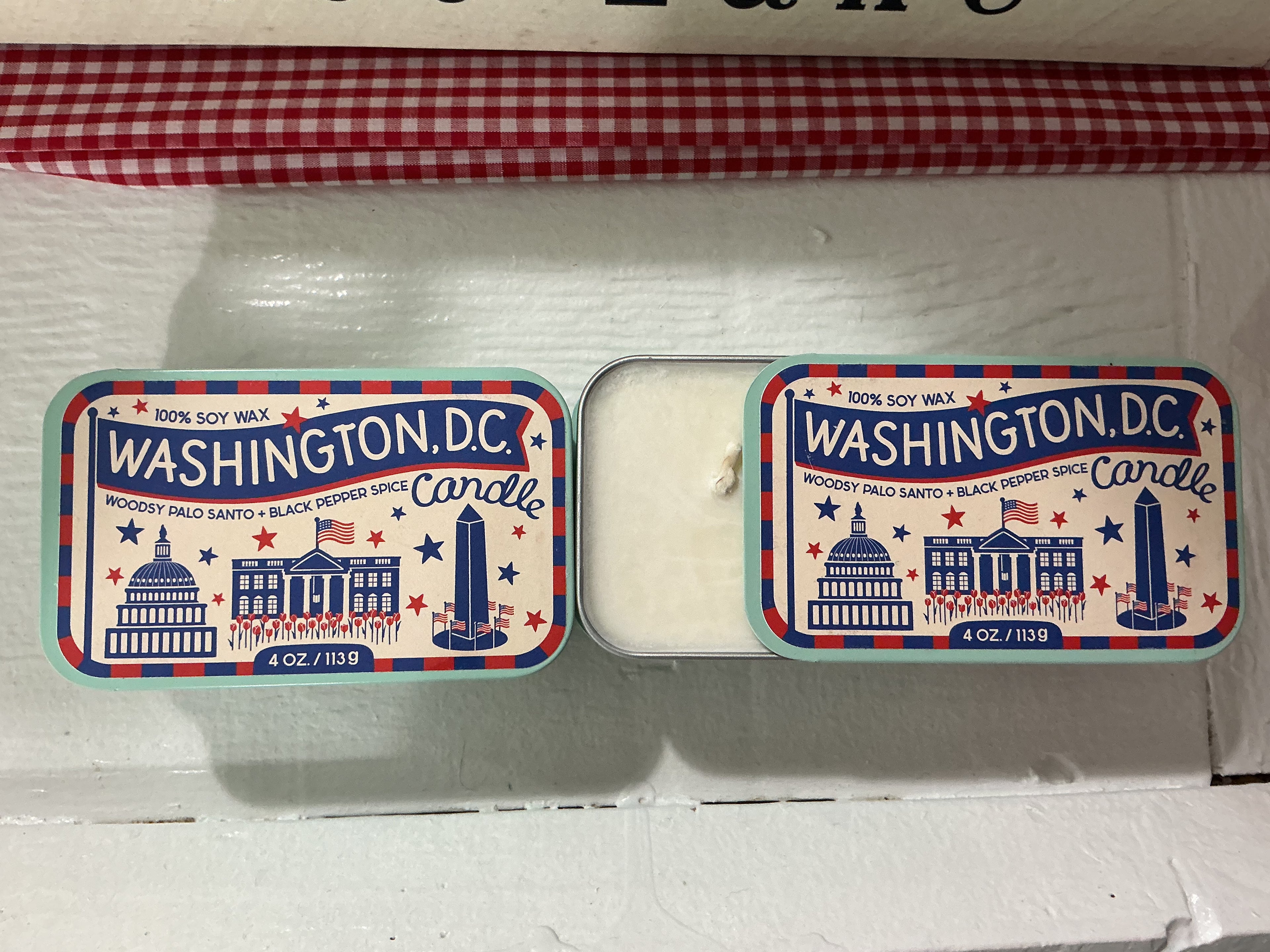 Washington DC Candle