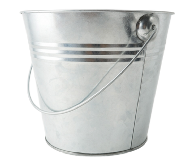 Miner's Metal Pail