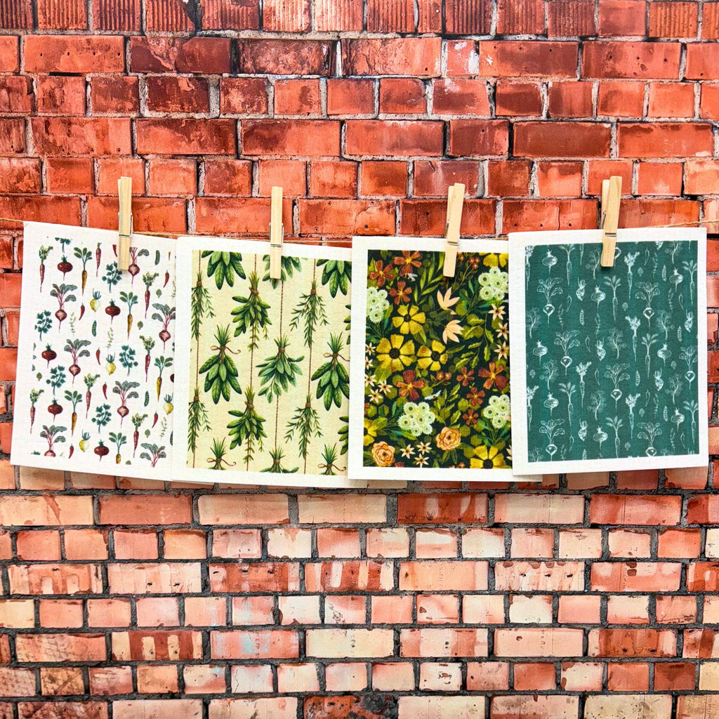 Swedish Dishcloths - Root Vegetables