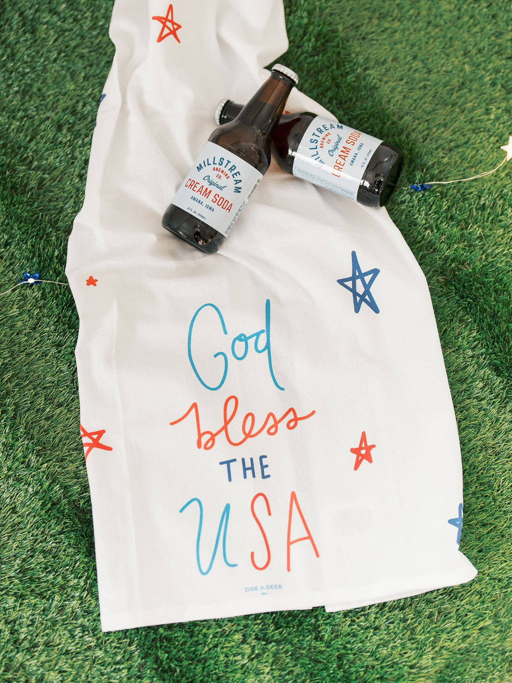 God Bless The USA Towel